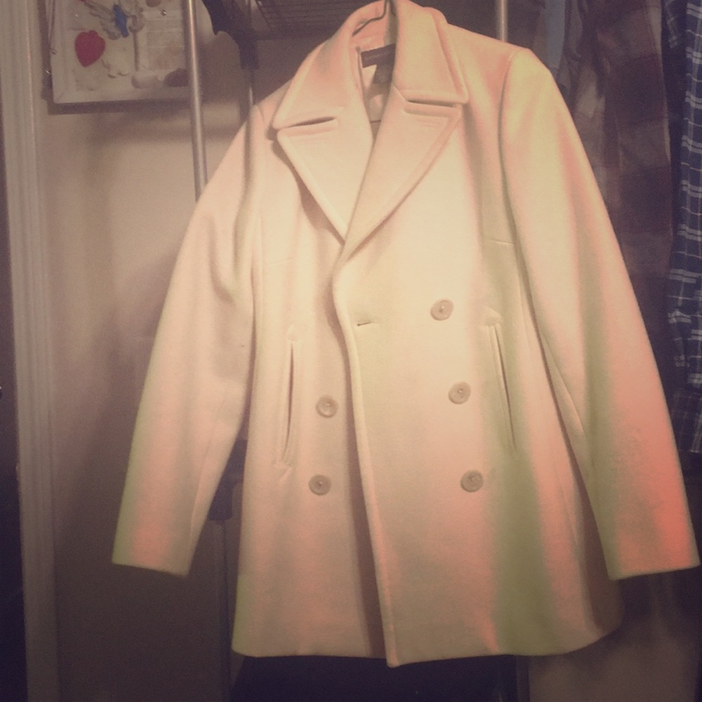 Banana Republic peacoat beige